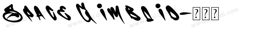 Space Gimboid字体转换